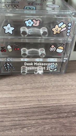 Desk makeover with me! (Part 2) 🎧💓 #deskmakeover #studydesk #asmr #desk #makeover #aesthetic #vlogsby_angel #fyp #fypシ