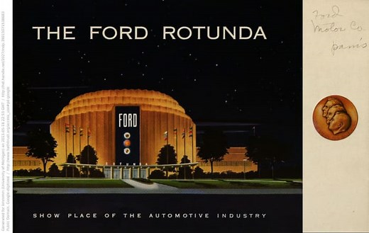 60 years ago: Ford Rotunda, a top US tourist attraction in Dearborn, burns down