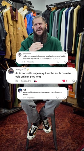 6.6K views · 1.3K reactions | ⚠️Le vêtement qui dépasse la cheville....
