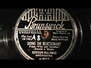 Doing the Reactionary
