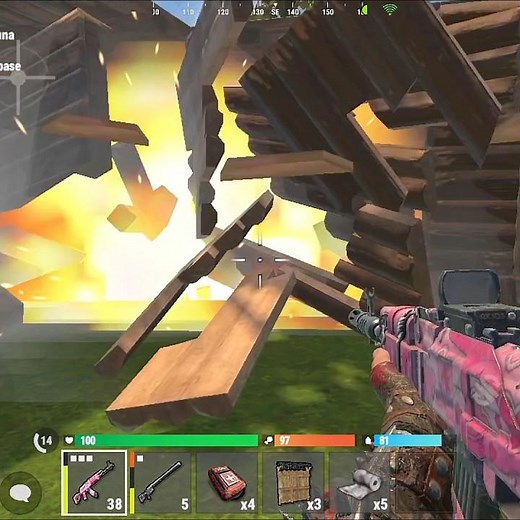 farmer Base Raid 🤯 | oxide Survival Island #oxide #rust #оксайд