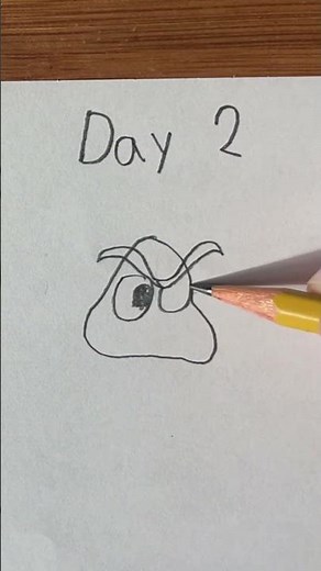 Day two of drawing Mario characters until Nintendo comments | Goomba