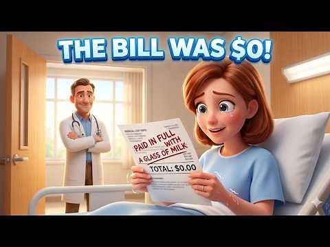 A Glass of Milk | Inspirational Story of Kindness | English Animated Stories for Kids