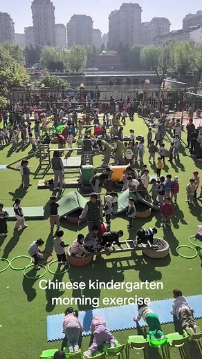 Chinese kindergarten morning exercise #kindergarten #chinese #morning #exercise