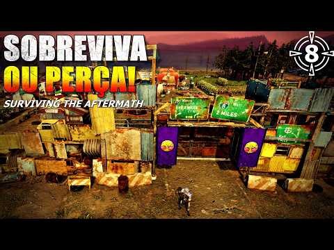 Construindo a COLÔNIA PERFEITA em Survive the Aftermath! | Gameplay Pt Br Jogo De Sobrevivência