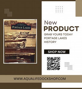  NEW! Portage Lakes Book  Take a photographic journey through 300+ years of Portage Lakes history — from the Portage Path and prohibition to coal mining, canals, and water recreation. A true treasure for locals, history buffs, and lake lovers!  Aqualife Construction | 3768 Manchester Rd.  Mon–Fri | 10am–5pm ✨ A must-have piece of Portage Lakes heritage! #PortageLakes #LocalHistory #LakeLife #OhioHistory #PortageLakesPride | AquaLife Dock Shop | Facebook