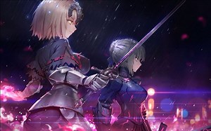 FATE史上最震撼的一场打戏！黑化—视觉盛宴!【FATE/全程高燃】