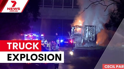 Aerosol truck fire rocks Cecil Park