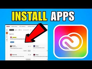 How To Install Adobe Creative Cloud Apps On Your PC & Laptop (2026) (Complete Guide)