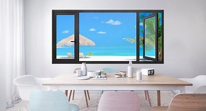 [Hot Item] Heat Insulated Hotel Aluminum Windows Custom-Made Window for House