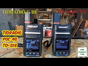 CAMPERVAN Accessories - TIDRADIO PoC 4G TD-G18 #tidradio