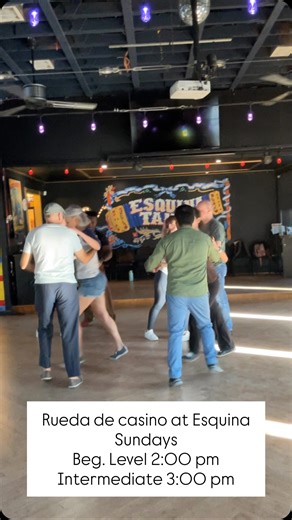 Rueda de Casino at Esquina Tango 2 p.m. Beginners | 3 p.m. Intermediate ✨ First class FREE for new students!” | Esquina Tango Austin