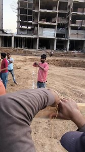 Point marking plumb✌☑️🛠🏗🏢 #construction #civilengineer #civilserviceexam #civilengineeringlife #civil #carpenter #constructionlife #SiteUpdate #steel #column #civilconstruction | Er Mahesh Silot