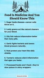 1.5M views · 11K reactions | Food is medicine and you should know this.. | Advanced Life Skills | Facebook