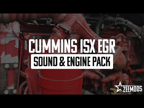 [ATS] Cummins ISX EGR Sound & Engine Pack