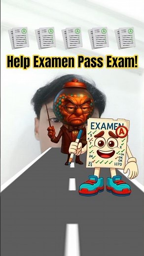 Help Examen Pass Exam 😂 | Funny Brainrot Animation – You Win! #brainrot