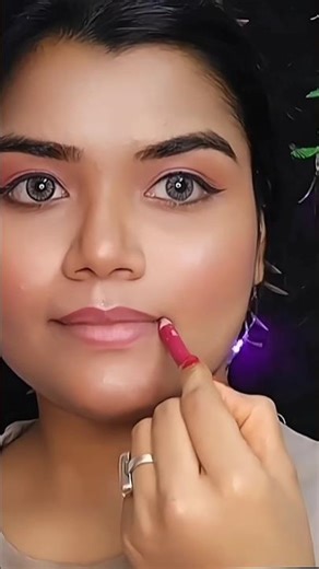 Winter makeup tutorial 🥶❄️ #shorts #ytshorts #trending #trendingshorts #youtubeshorts #fypシ