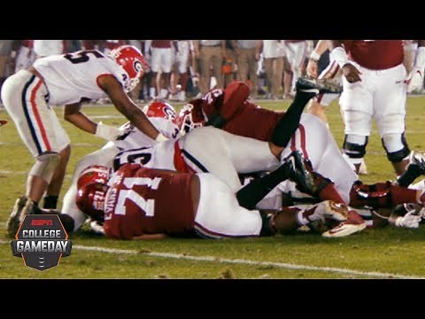 The sights, sounds and smells at the bottom of a football pile | College GameDay