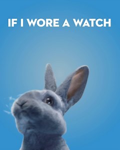 Do you know what time it is? Blu does. | Blue Bunny