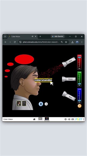 Learn Science with Interactive Simulations 🧪⚡ #shorts #STEM #part149