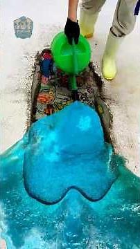 ASMR Deep Scrub – Bringing a Dark Rug Back to Life