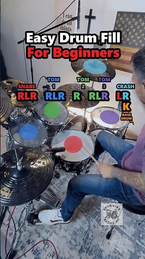Beginner Drummers: Start Here with This Easy Drum Fill 🥁