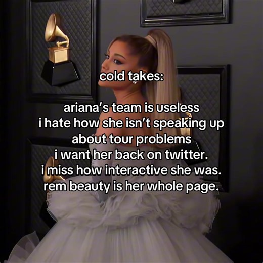 and i think everyone can agree. this isn’t hate towards her at all but definitely criticism. #arianagrande #twitter #viral #fyp #ok