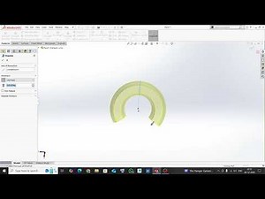 solidworks tutorial for beginners | revolved boss