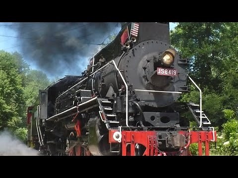 Boone & Scenic Valley Railroad Steam Train
