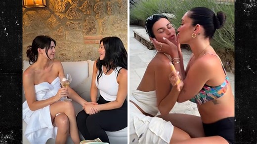 Kendall and Kylie Jenner Hilariously Create 'Love Island USA' Scenes