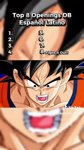 Los 8 mejores openings de Dragon Ball en español latino | Espero que les guste mucho el video y me digan qué les pareció. No olviden decirme cuál es su opening favorito en los comentarios. ¡Gracias!#animeopening #dragonball #top8 #dragonballlatino #foryoupage