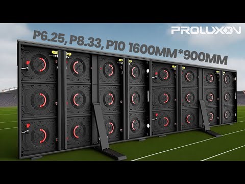 Customized P10 Model Football Stadium LED Display, Sport LED Perimeter Boards Screens from PROLUXON