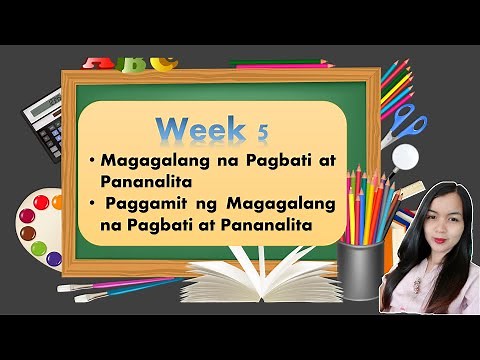 Kindergarten - Week 5, Quarter 2 (MELC Based - Online lesson)