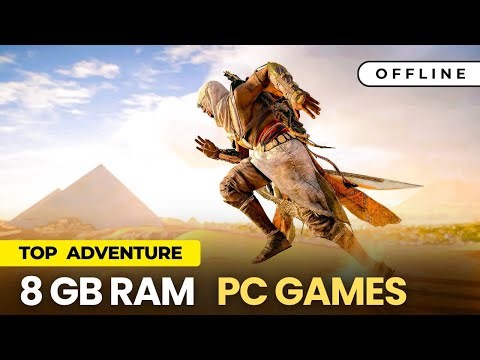 Top 5 Adventure Games for 8GB Ram PC || Mid End PC Games || One Take Gamer