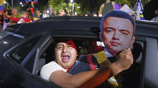 Ecuador's President Daniel Noboa wins reelection