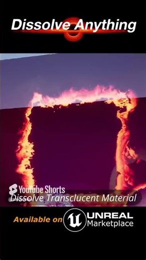 Dissolve Transclucent or Masked Materials in Unreal Engine 5 #unrealengine #dissolve #niagara