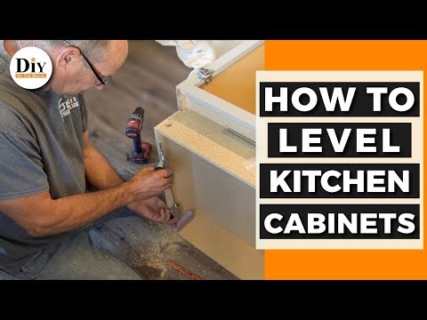 How to Level Kitchen Cabinets