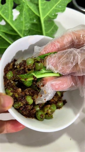 Đây là cách ăn lá đu đủ không đắng #viral #viralvideo #cooking #fpy #huongha90