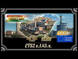 Карта "Hungary Map" v0.9.28c ETS 2 (1.43.x)