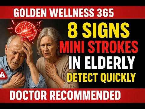 8 Signs of Mini Strokes in Elderly (Transient ischemic attack) | Senior Health Tips