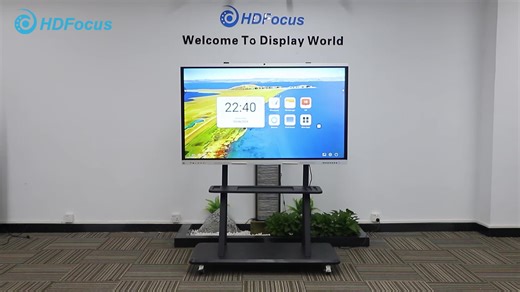 75 Inch 4K Hd Smart Interactive Screen Digital Board 20 Points Multi-Touch Meeting Room Education Interactive Boards With Ops