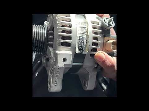 Changing alternator on 2013 Toyota Corolla