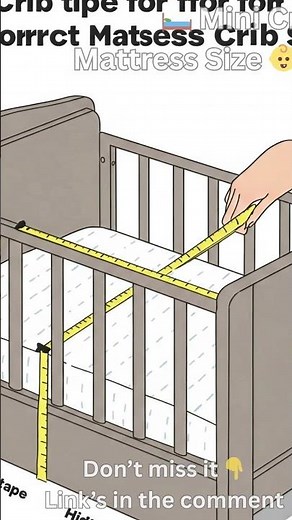 🛏️ Mini Crib Mattress Size – What Every New Parent Needs to Know! 👶✨