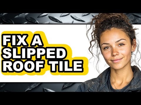 How to Fix a Slipped Roof Tile - Step by Step
