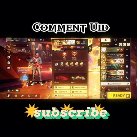 😱 Unexpected Free Fire Meetup!Amazing Free Fire Profile!👑 Level & Stats Profile Check #shorts