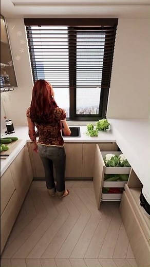 Be bold, knock down the non-load-bearing wall in the kitchen! #renovation #wholehousecustomization