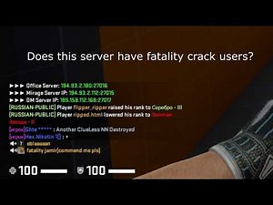 How to crash fatality crack users using fatality original or neverlose lua [ENG TEXT SUBTITLIES]