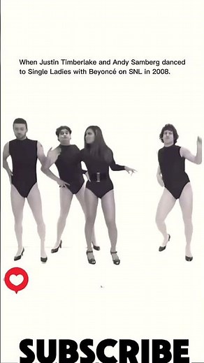 Justin Timberlake and Andy Samberg in HEELS on SNL 👠💀 #shorts #snl #comedy #fyp