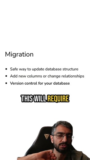 What is Database Migration and when do you need it #databasemigration #backenddevelopment