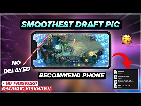 New! Config Ml Anti Lag Smooth Draft Pic No Delayed | Improved FPS Game - Patch Galactic Starhawk